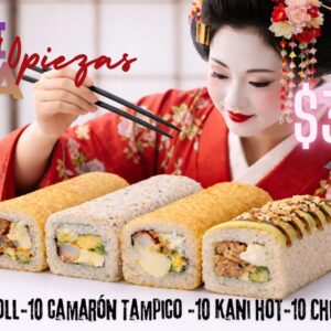 PAQUETE GEISHA 40