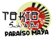 tokio logo sucursal paraíso maya